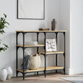 Konsolentisch Sonoma-Eiche 80 x 29 x 75 cm Holzwerkstoff