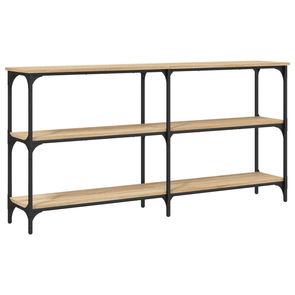 Konsolentisch Sonoma-Eiche 150x29x75 cm Holzwerkstoff