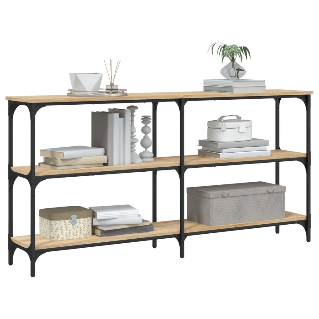 Konsolentisch Sonoma-Eiche 150x29x75 cm Holzwerkstoff
