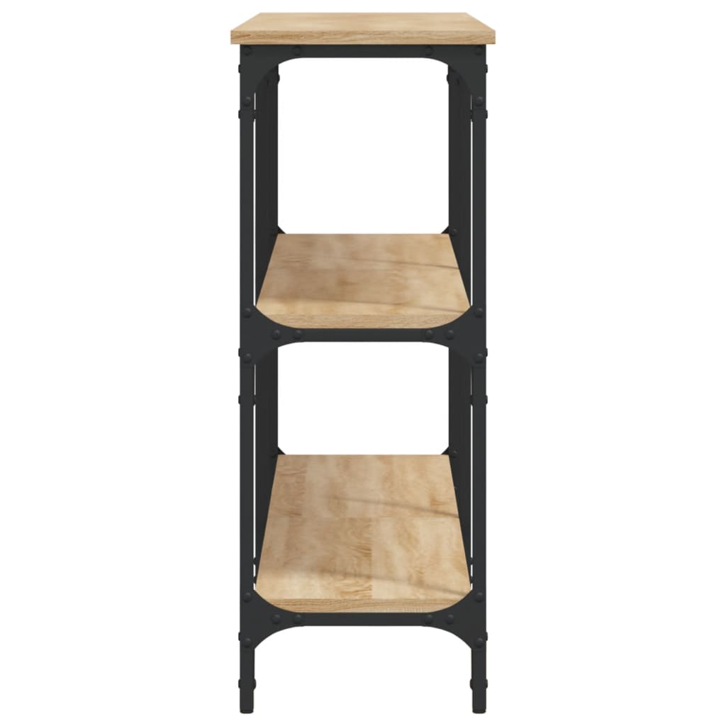 Konsolentisch Sonoma-Eiche 150x29x75 cm Holzwerkstoff