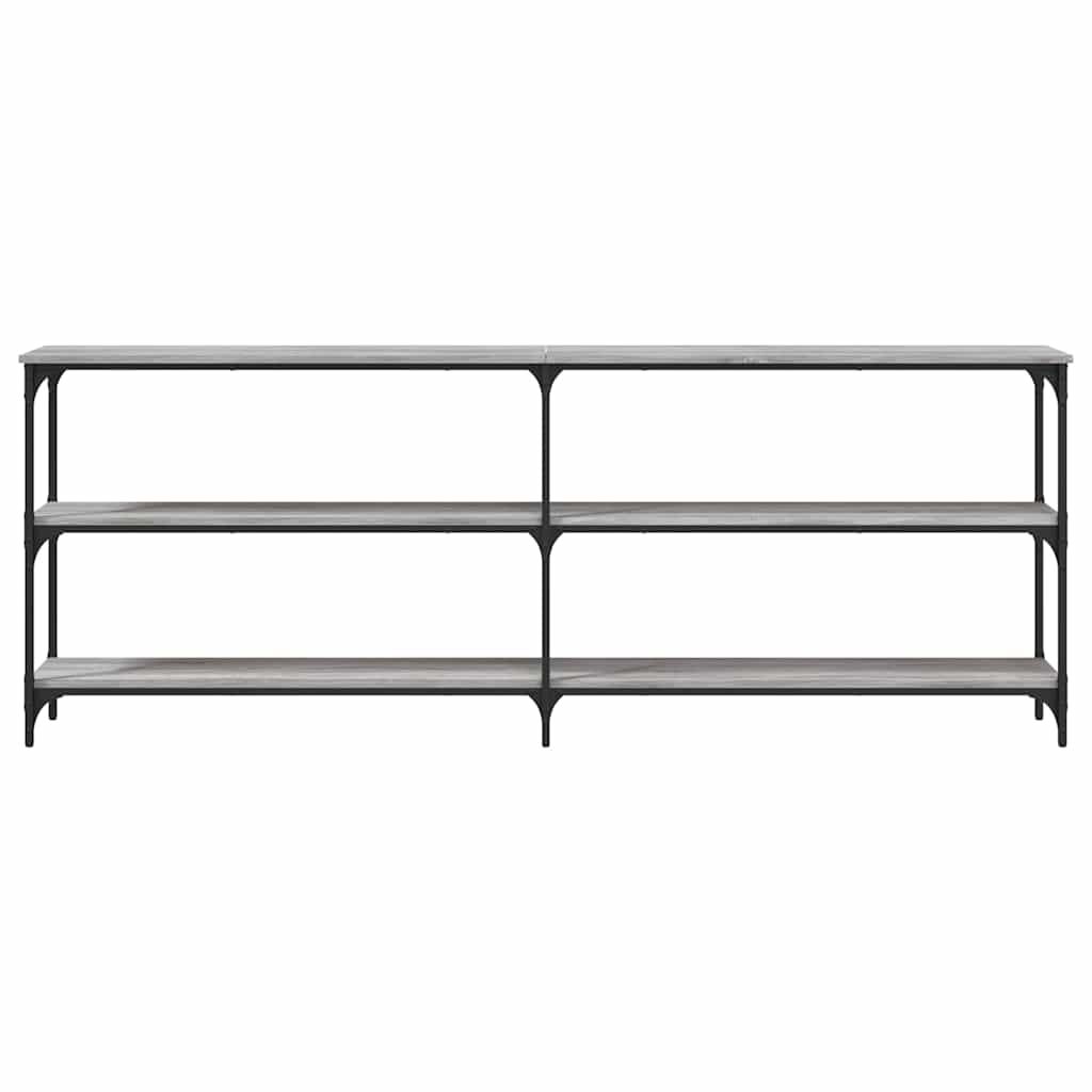 Konsolentisch Grau Sonoma 200x29x75 cm Holzwerkstoff