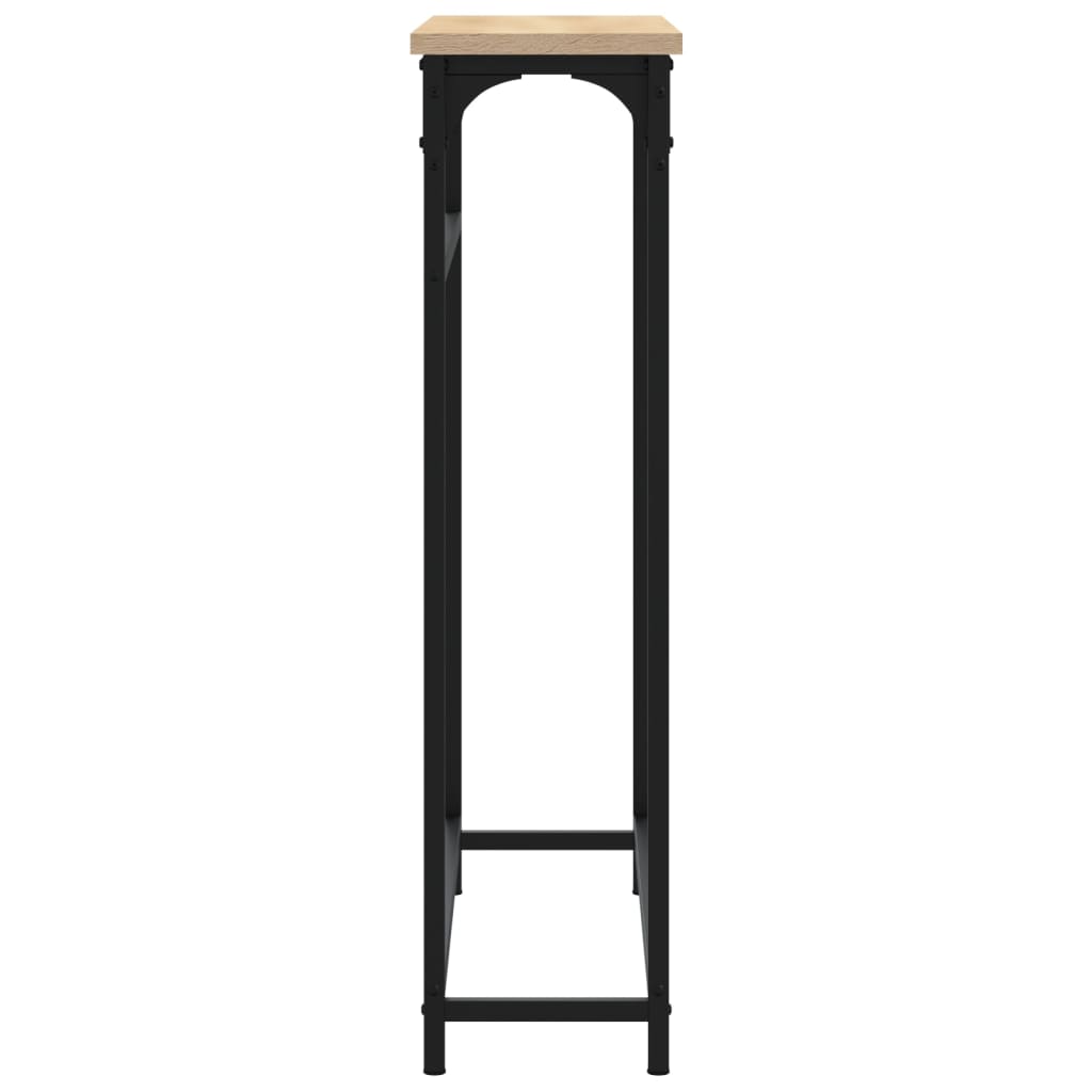 Konsolentisch Sonoma-Eiche 75 x 19,5 x 75 cm Holzwerkstoff