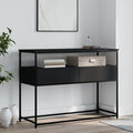 Konsolentisch Schwarz 100x40x75 cm Holzwerkstoff