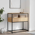 Konsolentisch Sonoma-Eiche 75 x 40 x 75 cm Holzwerkstoff