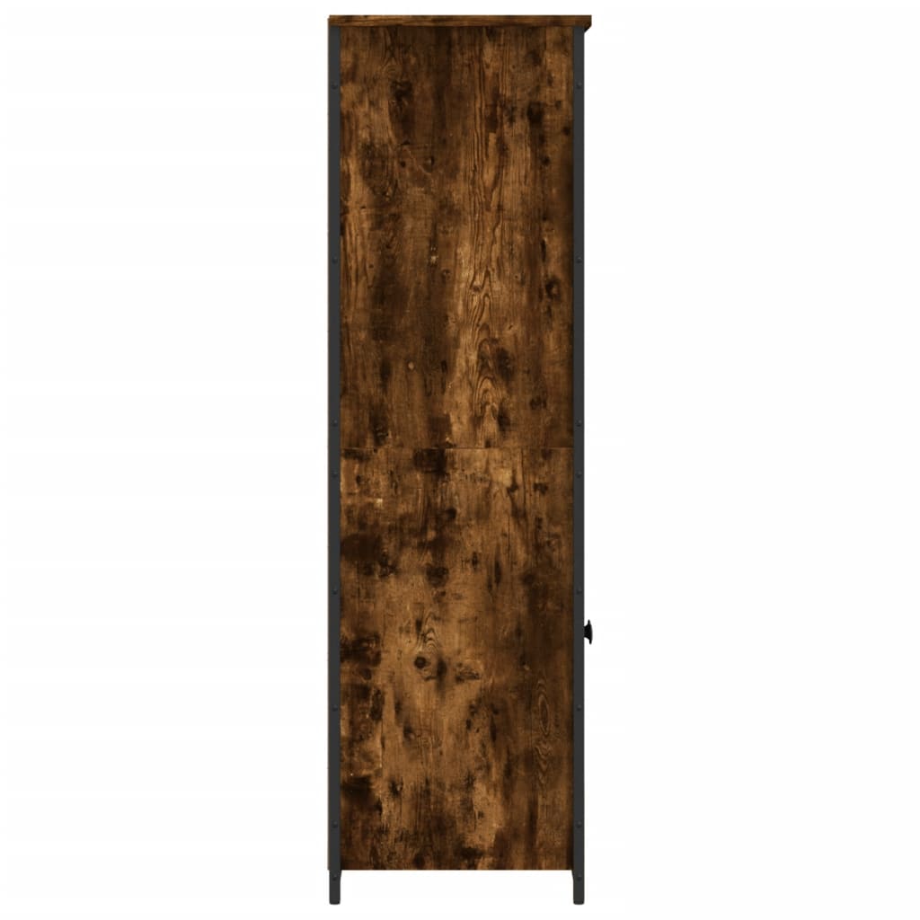 Highboard Räuchereiche 62x36x121,5 cm Holzwerkstoff