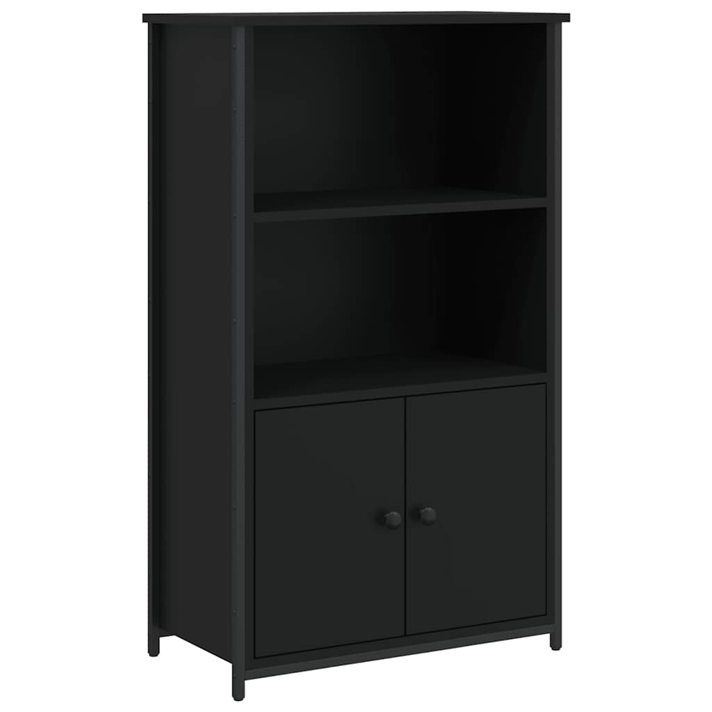 Highboard Schwarz 62x32x103,5 cm Holzwerkstoff