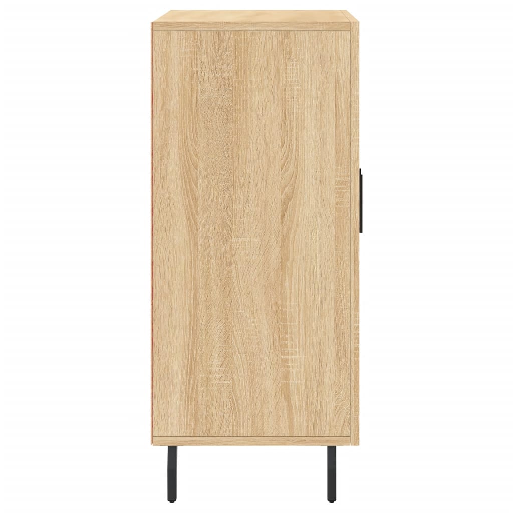 Sideboard Sonoma-Eiche 90x34x80 cm Holzwerkstoff