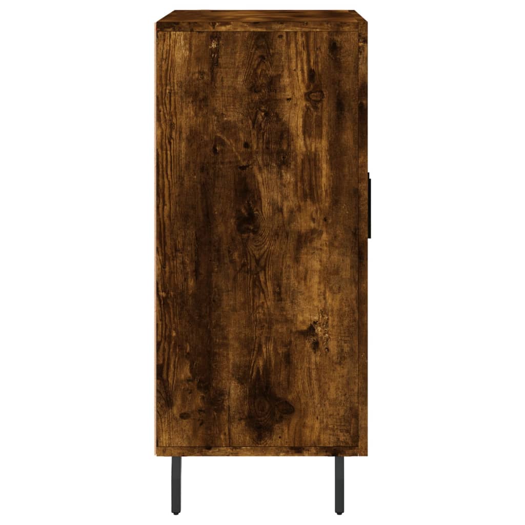 Sideboard Räuchereiche 90x34x80 cm Holzwerkstoff