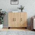 Sideboard Sonoma-Eiche 90x34x80 cm Holzwerkstoff