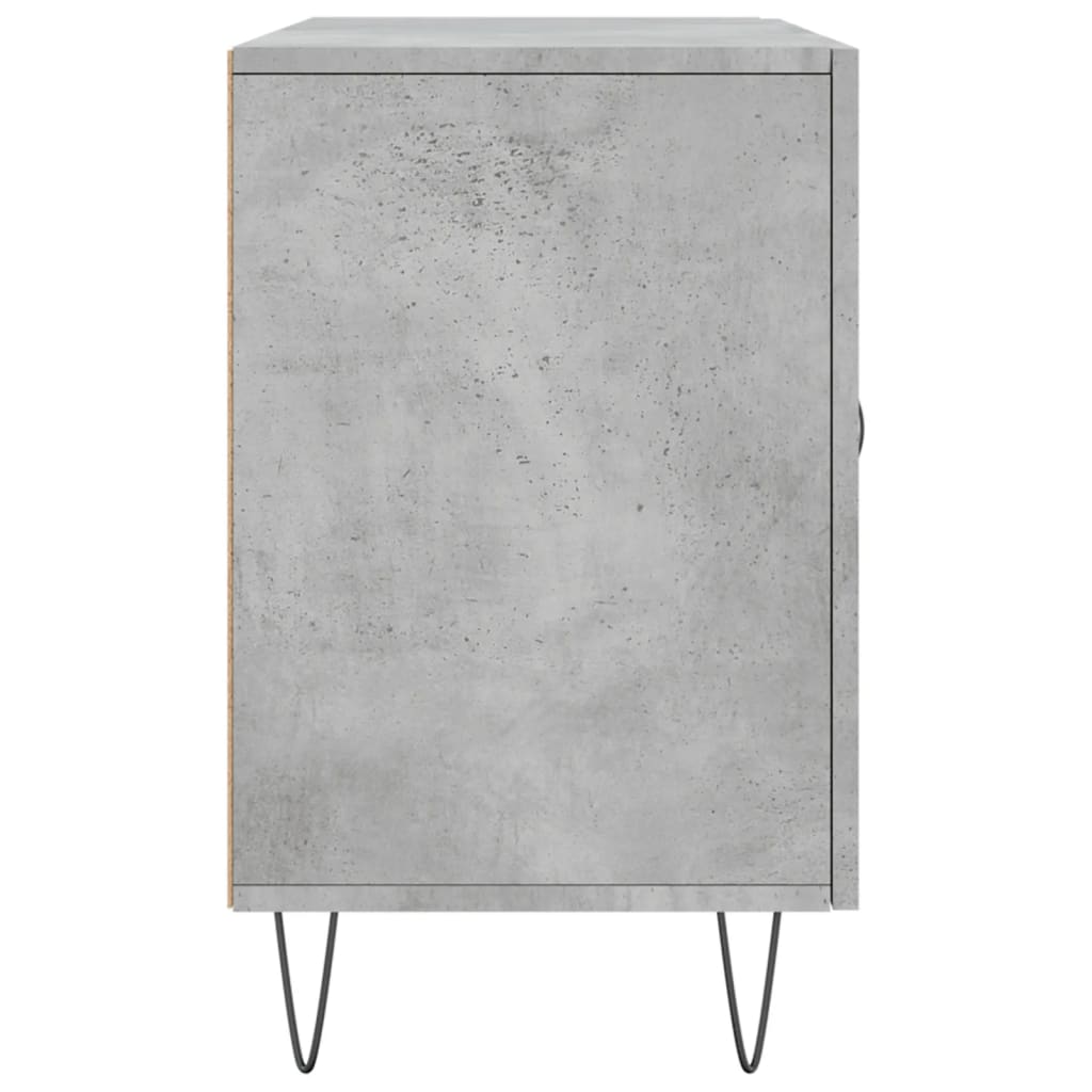 Sideboard Betongrau 100x36x60 cm Holzwerkstoff