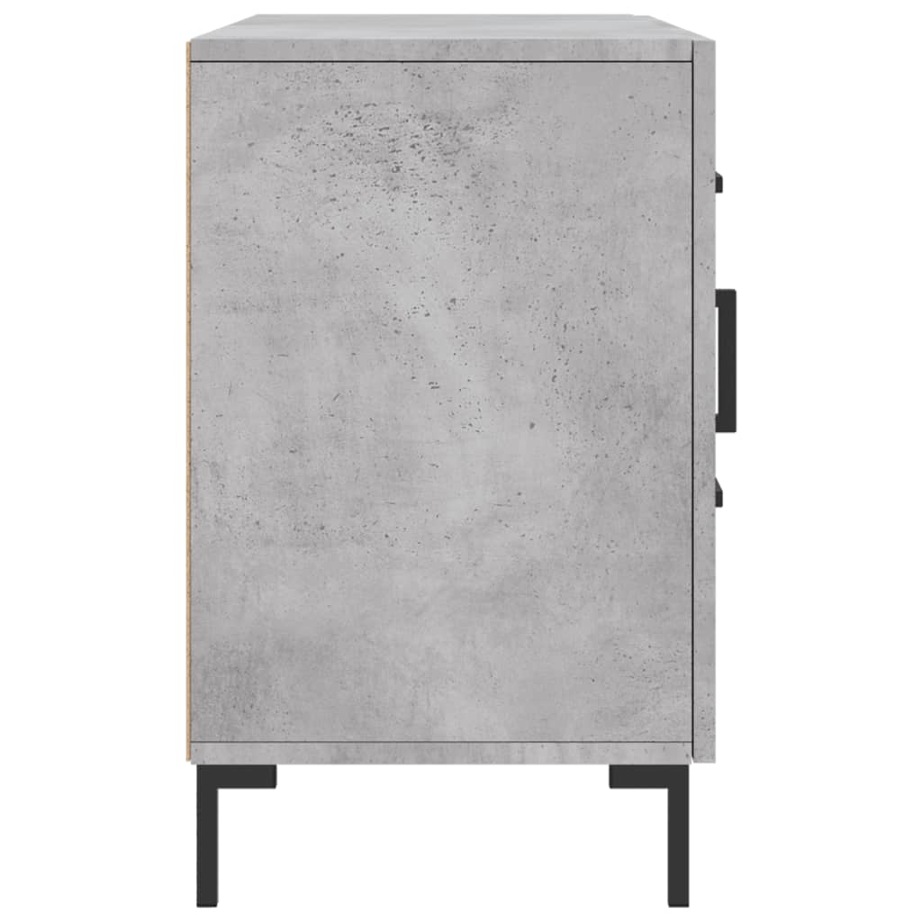Sideboard Betongrau 100x36x60 cm Holzwerkstoff