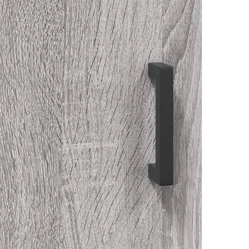 Sideboard Grau Sonoma 100x36x60 cm Holzwerkstoff