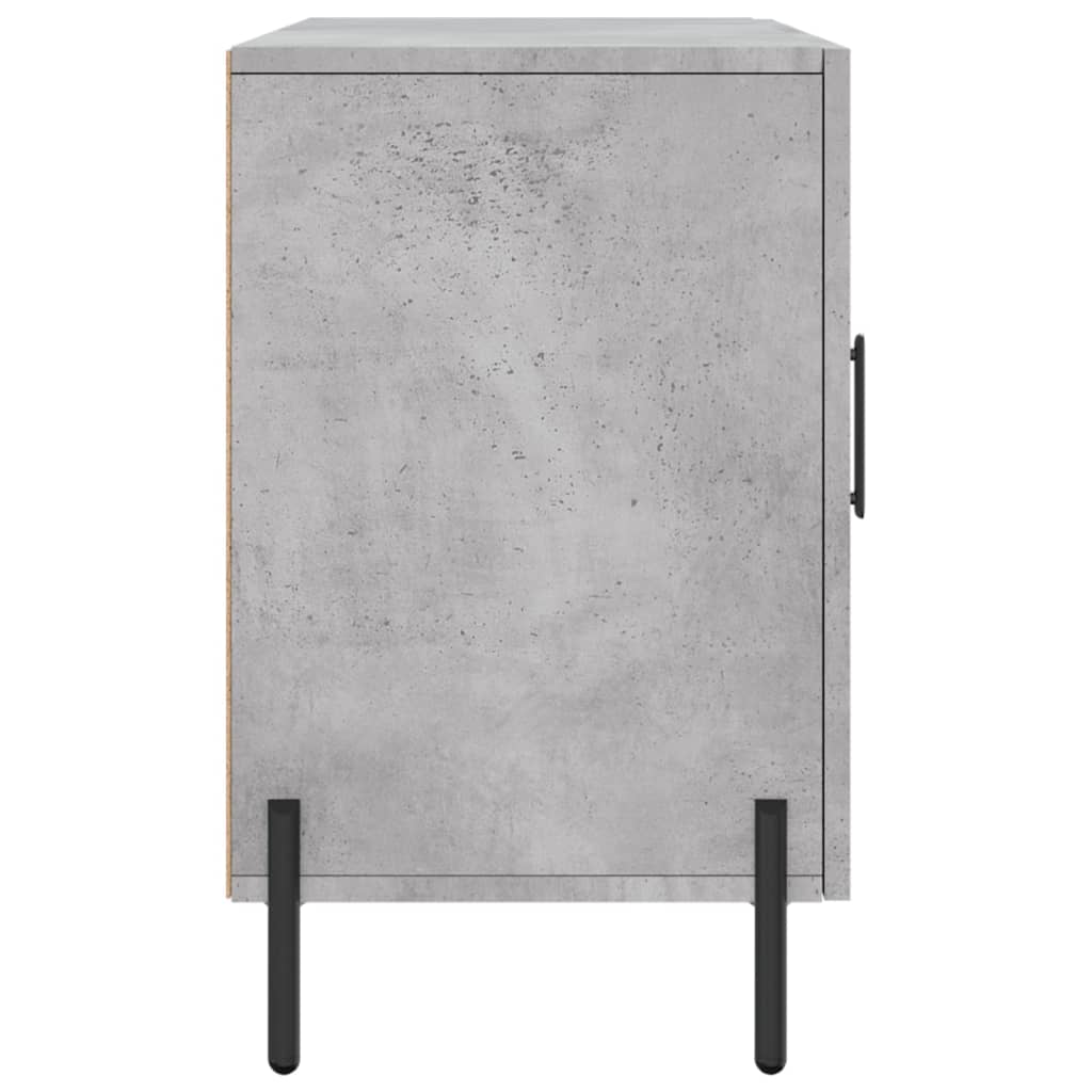 Sideboard Betongrau 100x36x60 cm Holzwerkstoff