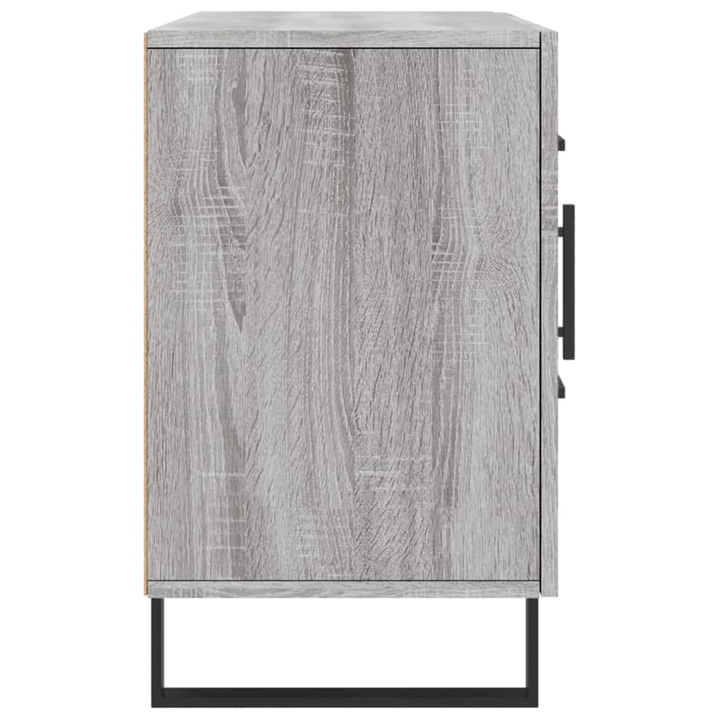 Sideboard Grau Sonoma 100x36x60 cm Holzwerkstoff