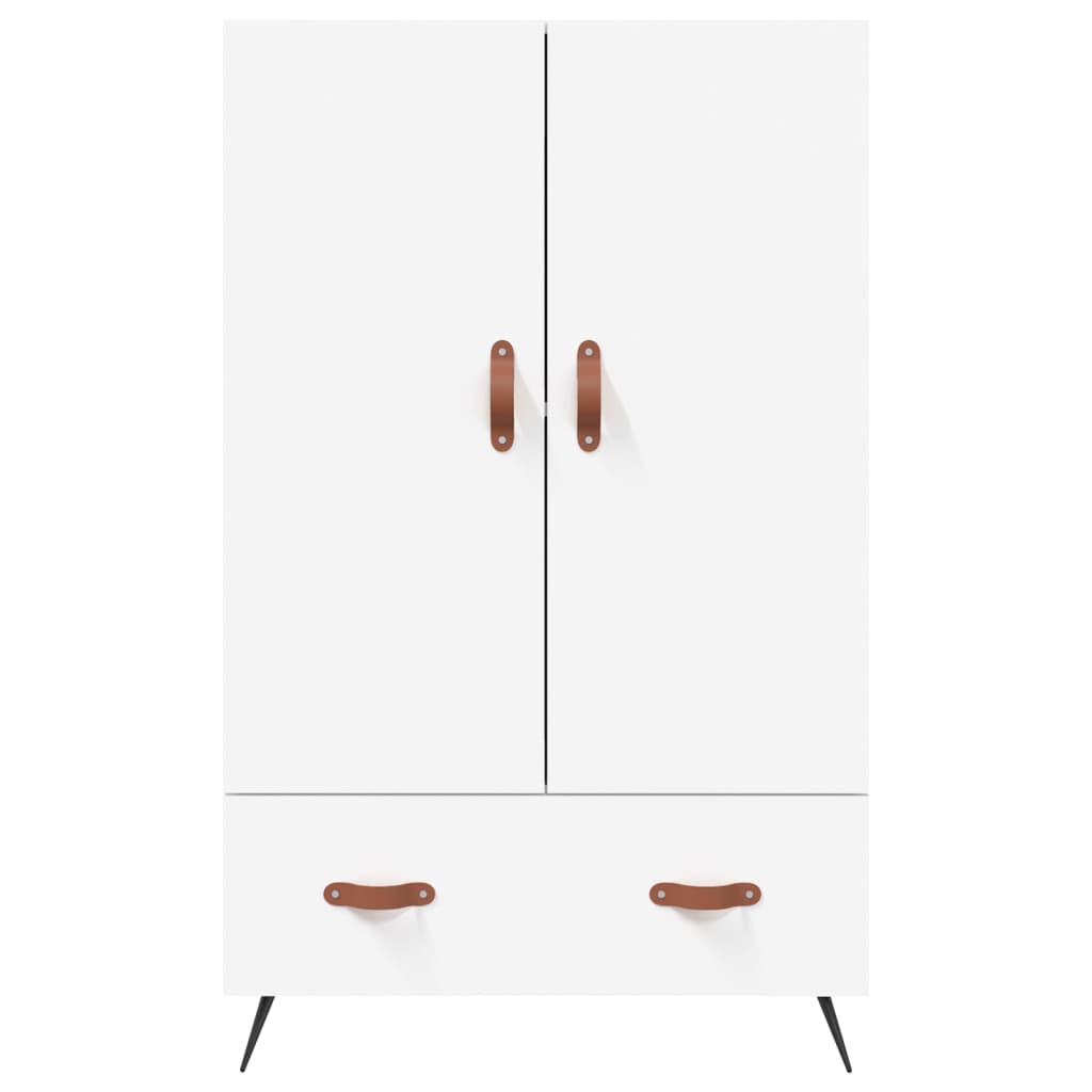 Highboard Weiß 69,5x31x115 cm Holzwerkstoff