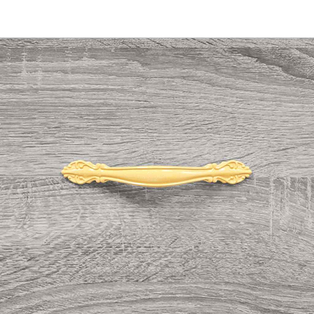 Highboard Grau Sonoma 69,5x31x115 cm Holzwerkstoff
