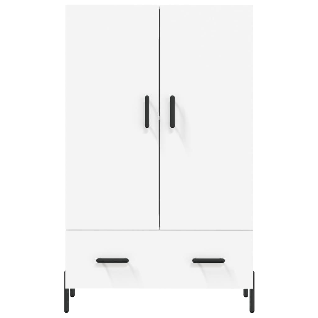 Highboard Weiß 69,5x31x115 cm Holzwerkstoff