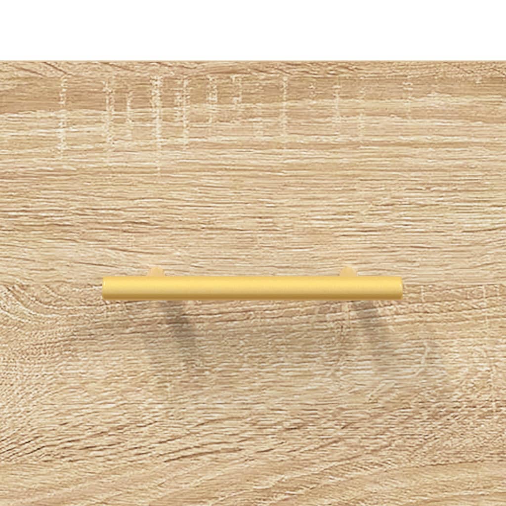 Highboard Sonoma-Eiche 69,5x31x115 cm Holzwerkstoff