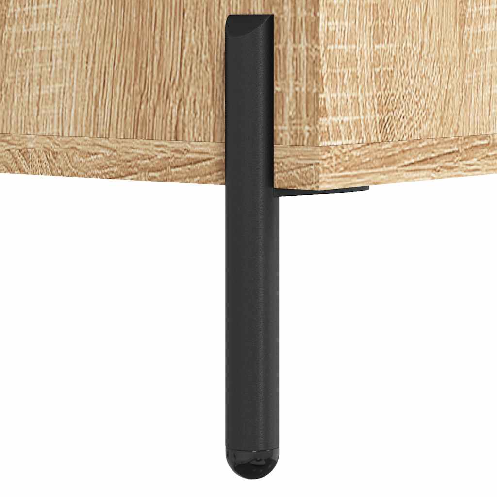 Highboard Sonoma-Eiche 69,5x31x115 cm Holzwerkstoff