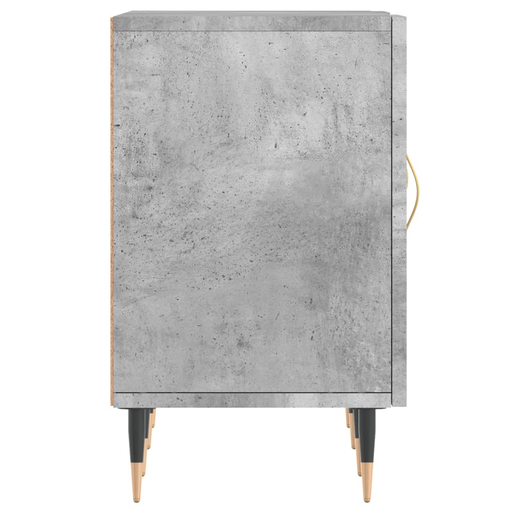 TV-Schrank Betongrau 150x30x50 cm Holzwerkstoff