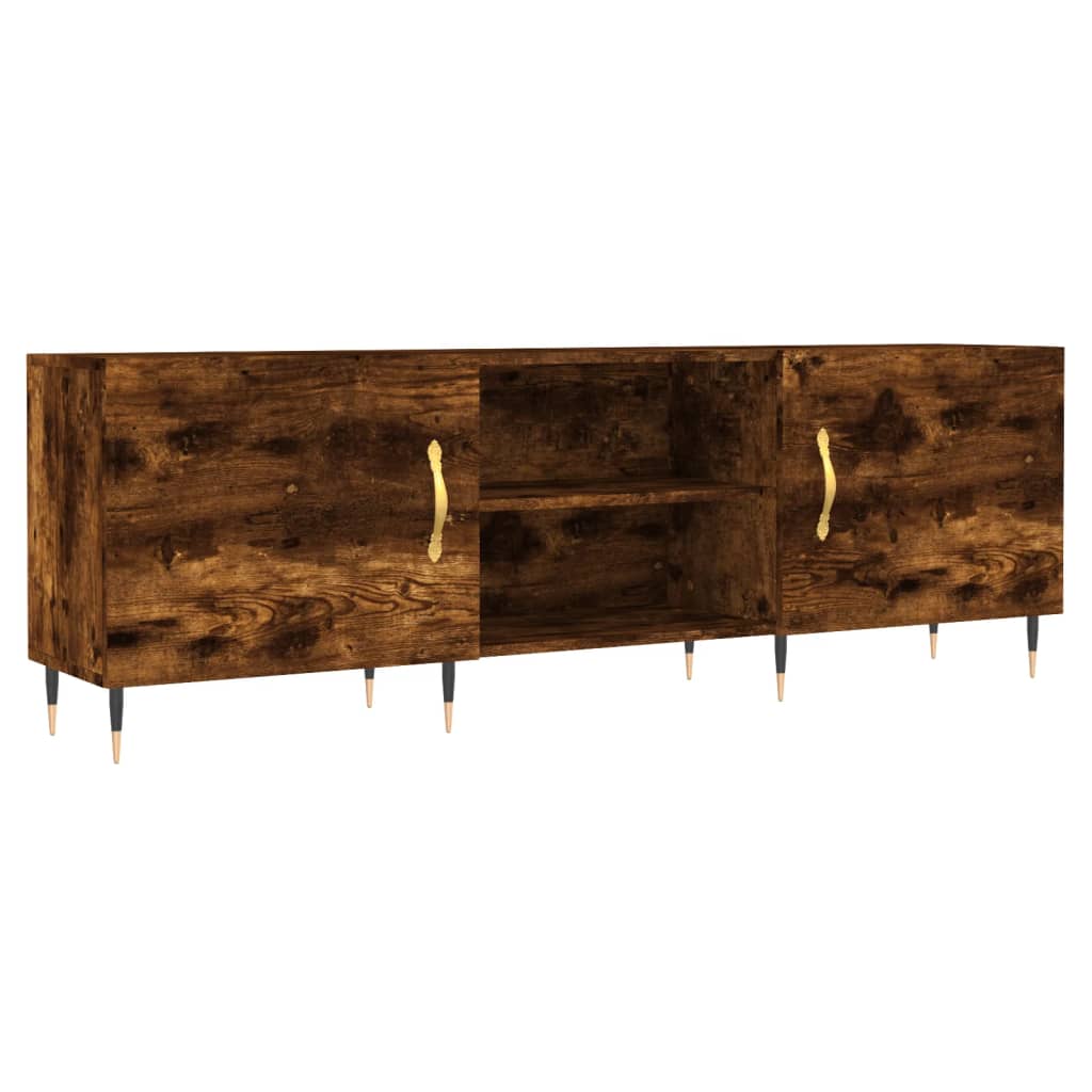 TV-Schrank Räuchereiche 150x30x50 cm Holzwerkstoff
