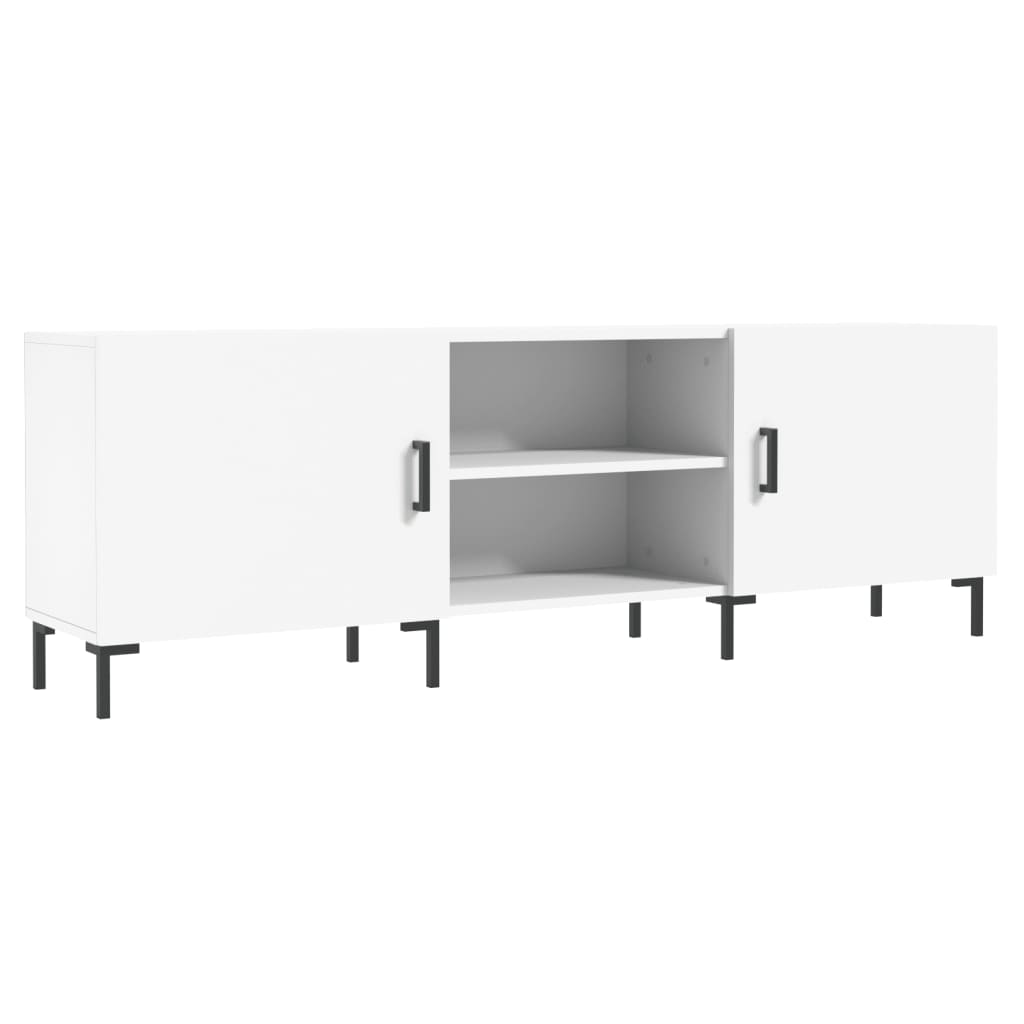 TV-Schrank Weiß 150x30x50 cm Holzwerkstoff