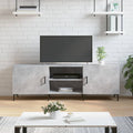 TV-Schrank Betongrau 150x30x50 cm Holzwerkstoff