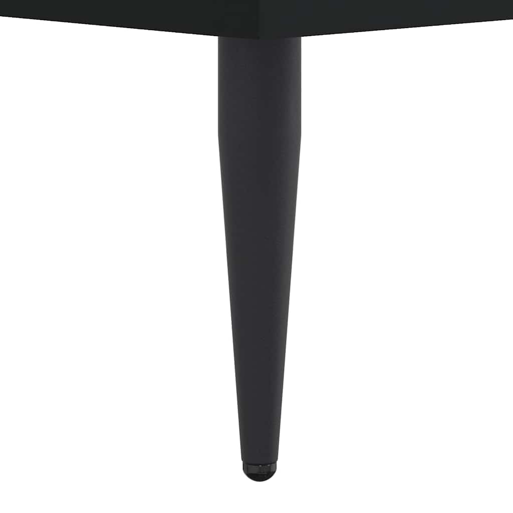 Schuhschrank Schwarz 60x35x105 cm Holzwerkstoff