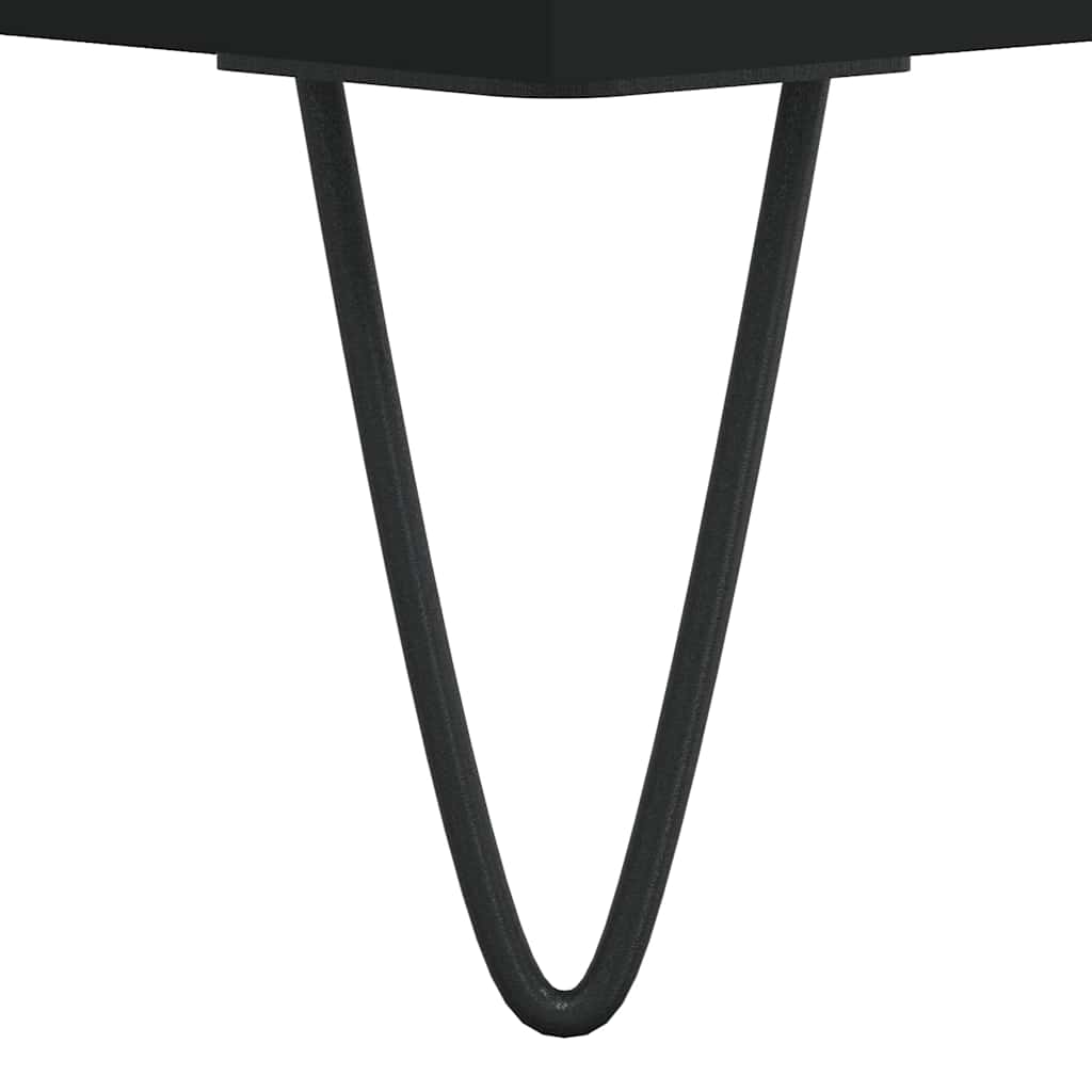 Schuhschrank Schwarz 60x35x105 cm Holzwerkstoff