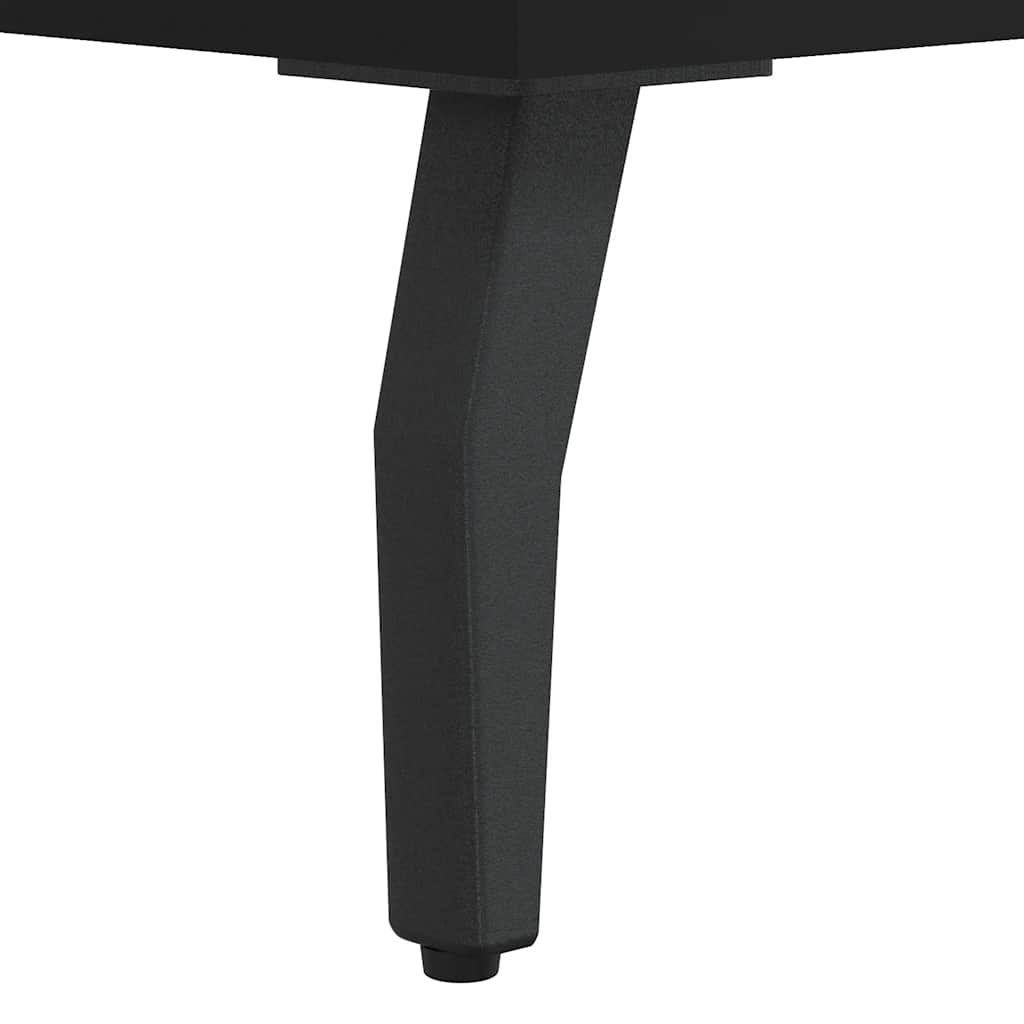 Schuhschrank Schwarz 30x35x105 cm Holzwerkstoff