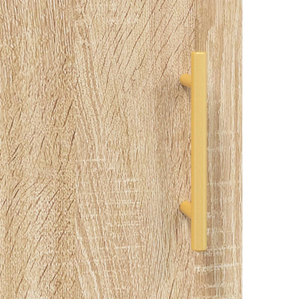 Highboard Sonoma-Eiche 69,5x31x115 cm Holzwerkstoff