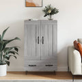 Highboard Grau Sonoma 69,5x31x115 cm Holzwerkstoff
