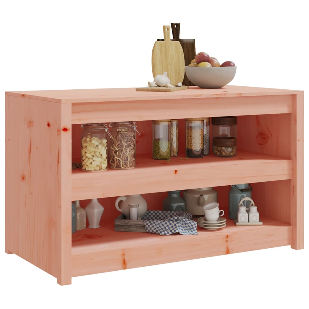 Outdoor-Küchenschrank MEPPEL 106x55x64 cm Massivholz Douglasie