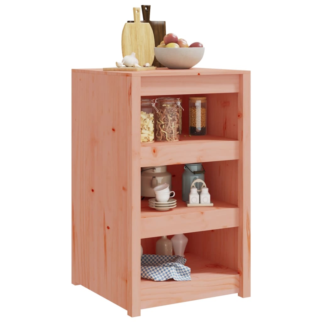 Outdoor-Küchenschrank MEPPEL 55x55x92 cm Massivholz Douglasie