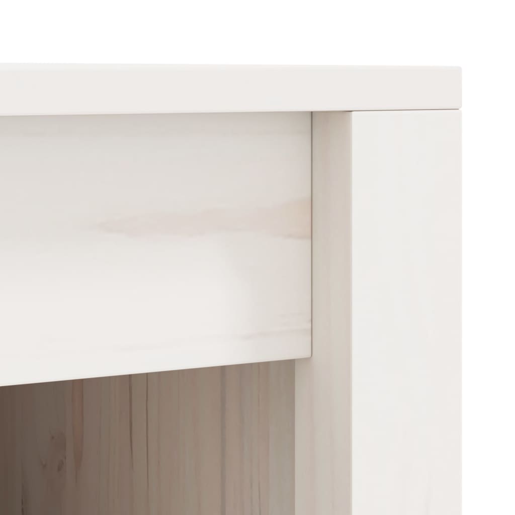 Outdoor-Küchenschrank MEPPEL Weiß 106x55x92 cm Massivholz Kiefer