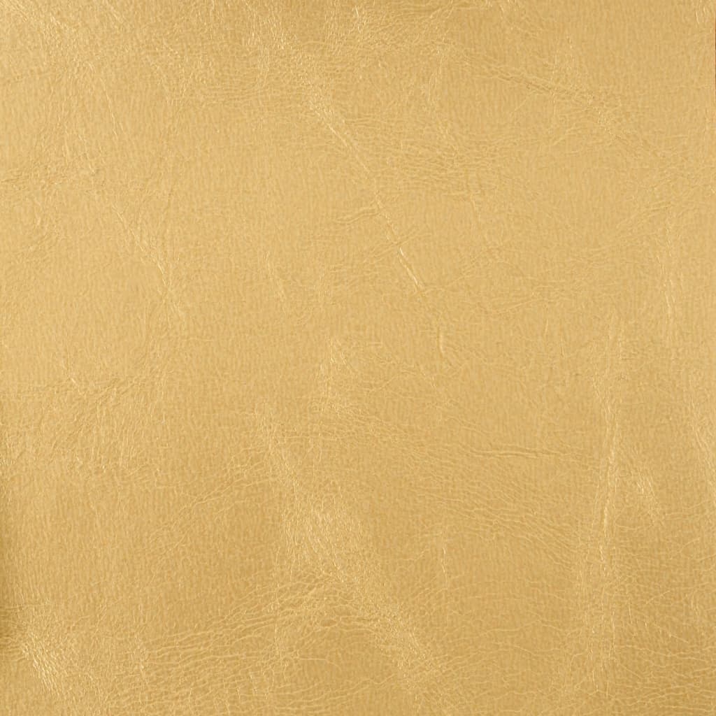 Clubsessel Gold Kunstleder