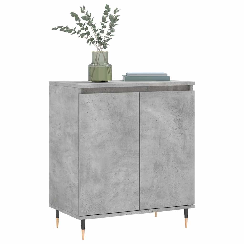 Sideboard Betongrau 60x35x70 cm Holzwerkstoff