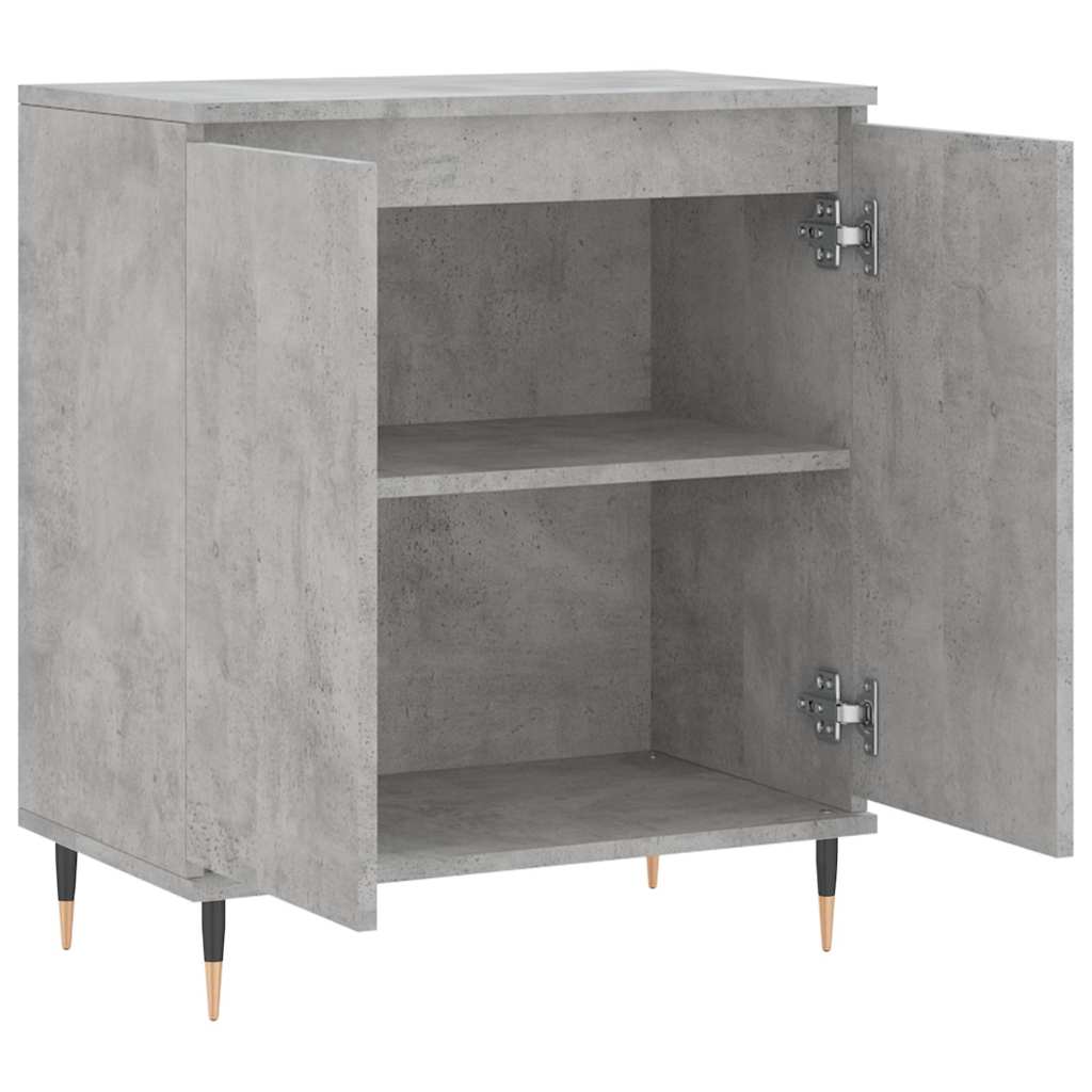 Sideboard Betongrau 60x35x70 cm Holzwerkstoff