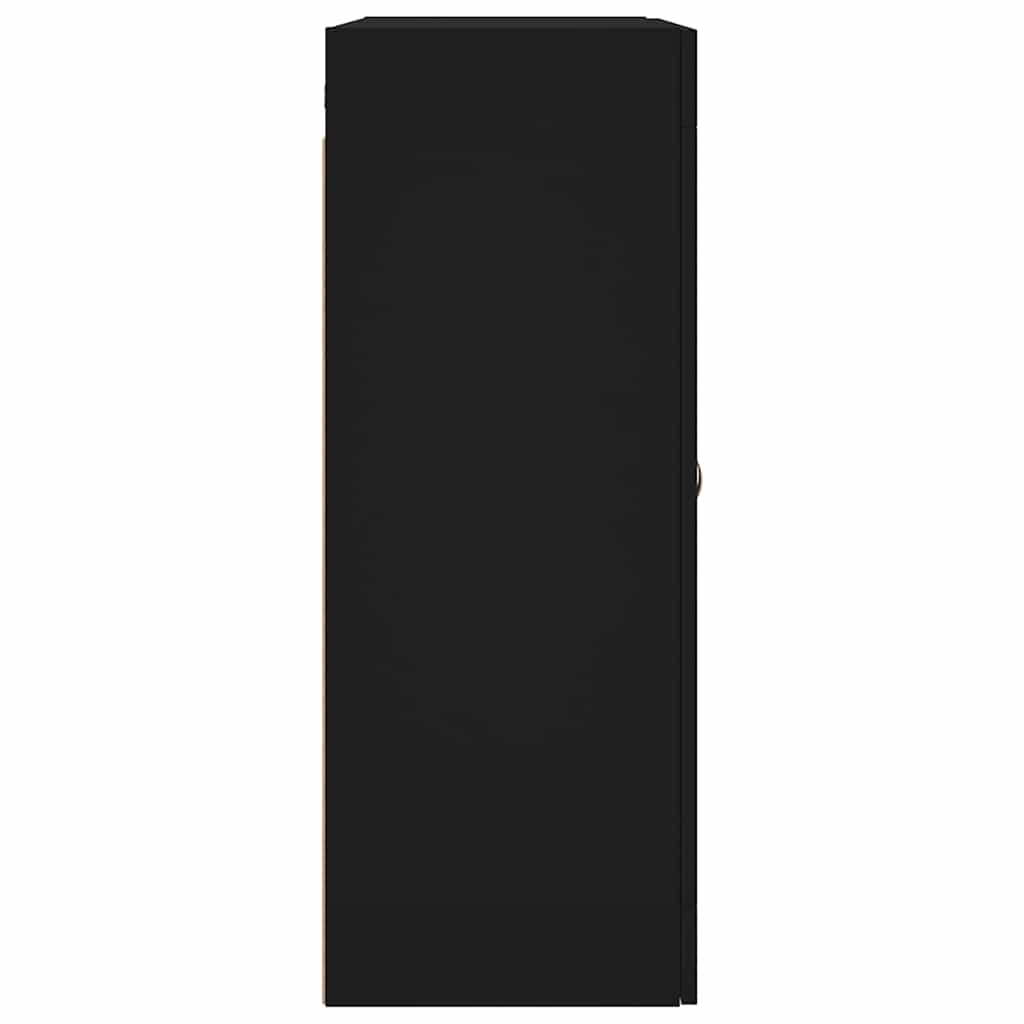 Wandschrank Schwarz 69,5x34x90 cm