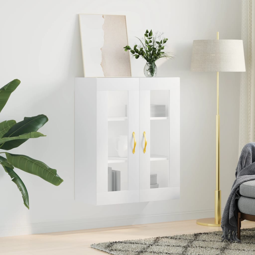 Wandschrank Weiß 69,5x34x90 cm