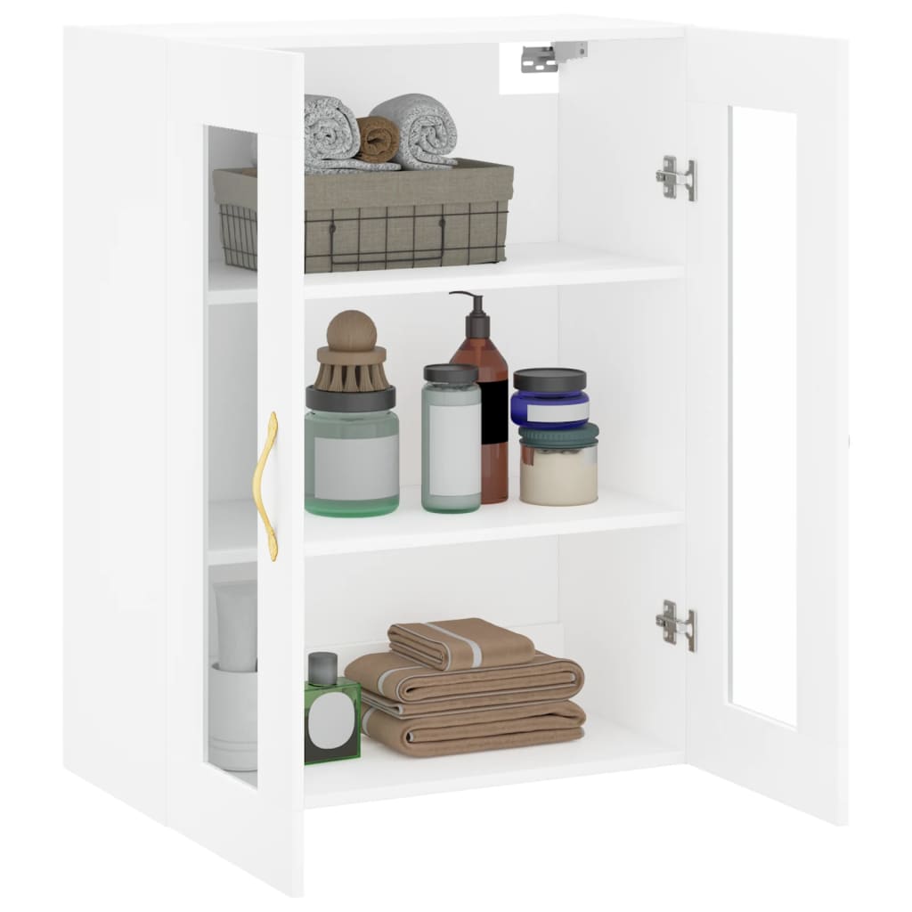 Wandschrank Weiß 69,5x34x90 cm