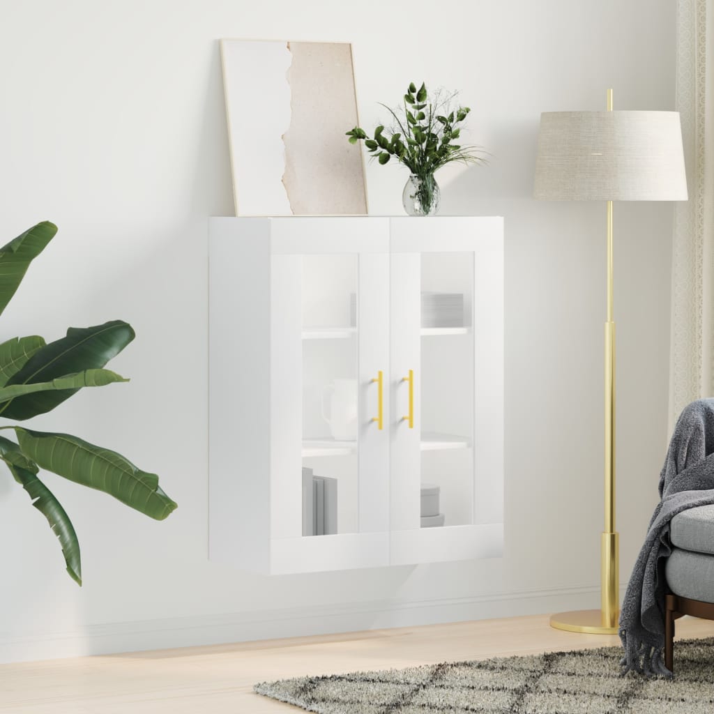 Wandschrank Weiß 69,5x34x90 cm