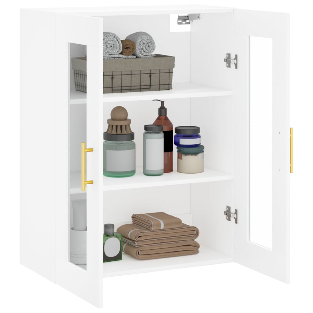 Wandschrank Weiß 69,5x34x90 cm
