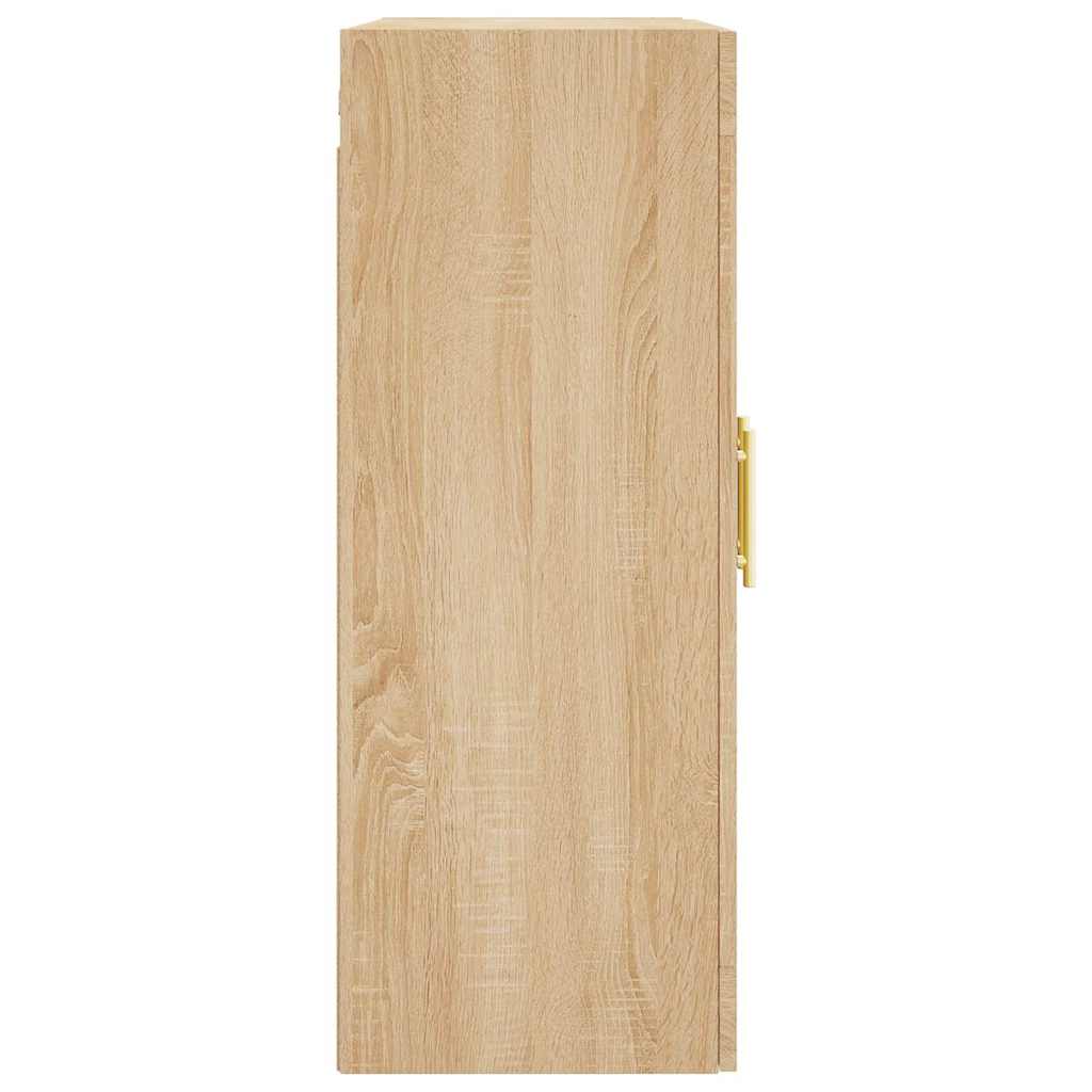 Wandschrank Sonoma-Eiche 69,5x34x90 cm