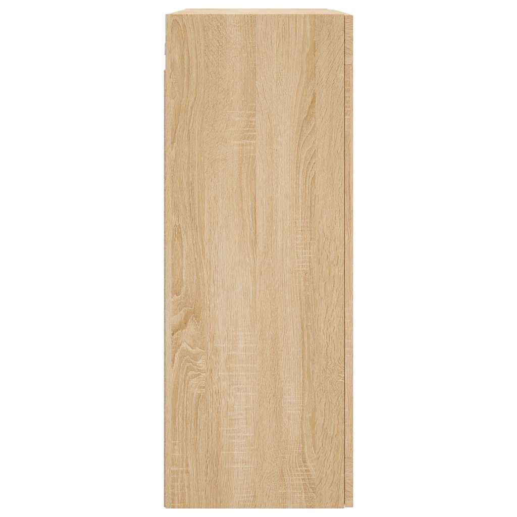 Wandschrank Sonoma-Eiche 69,5x34x90 cm