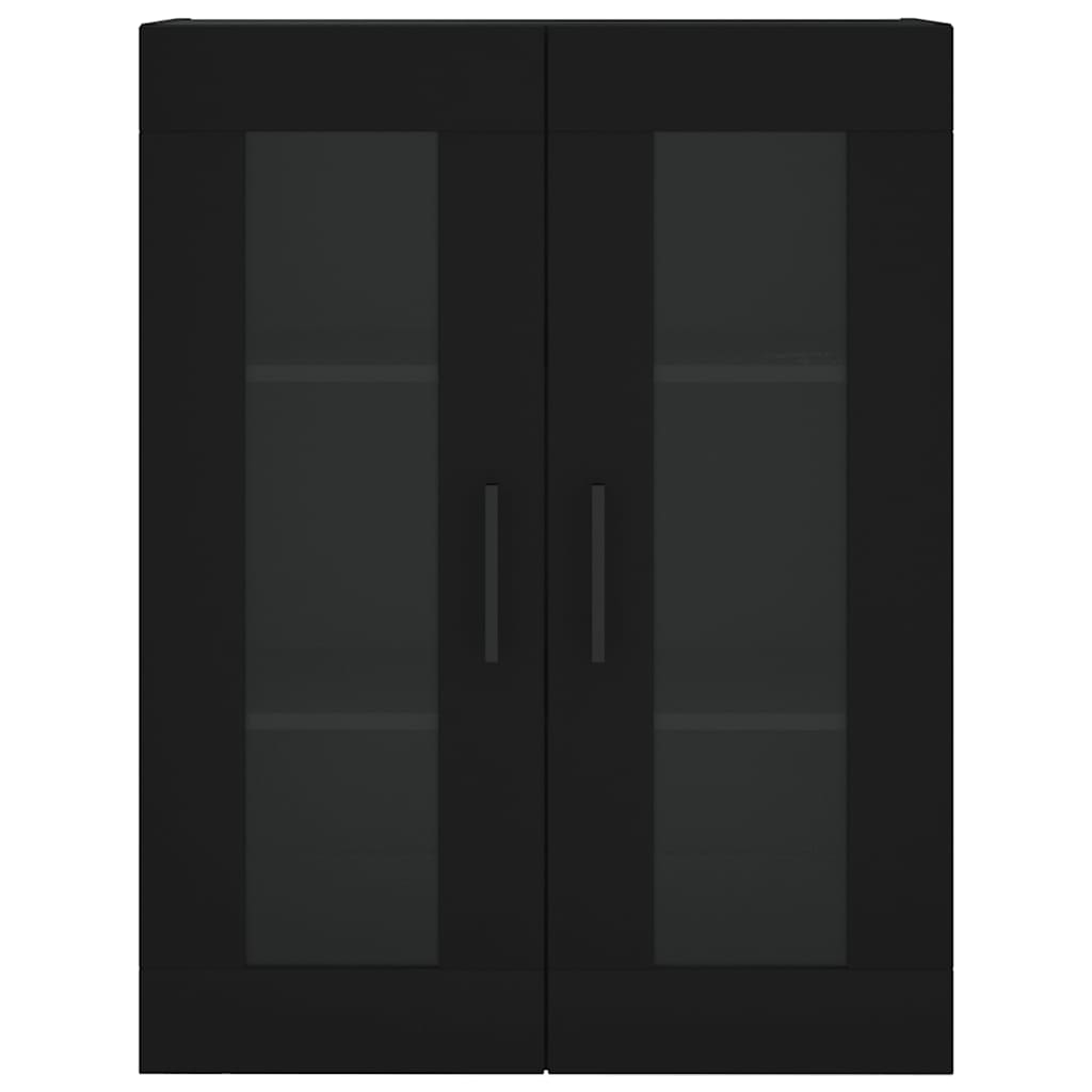 Wandschrank Schwarz 69,5x34x90 cm