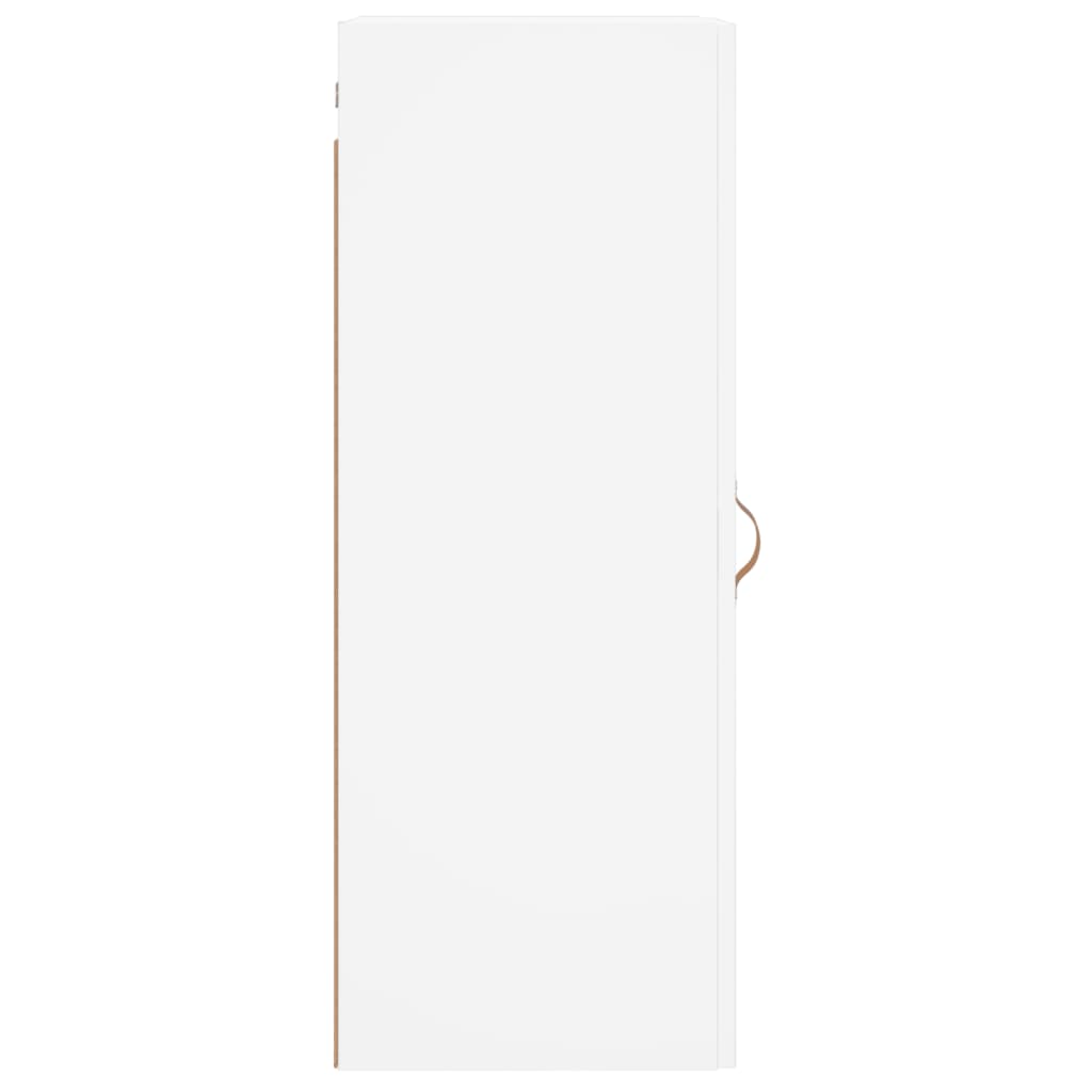 Wandschrank Weiß 34,5x34x90 cm