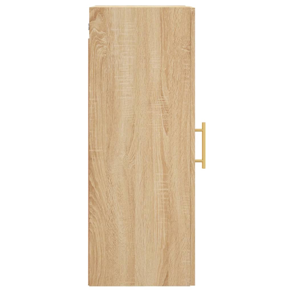 Wandschrank Sonoma-Eiche 34,5x34x90 cm