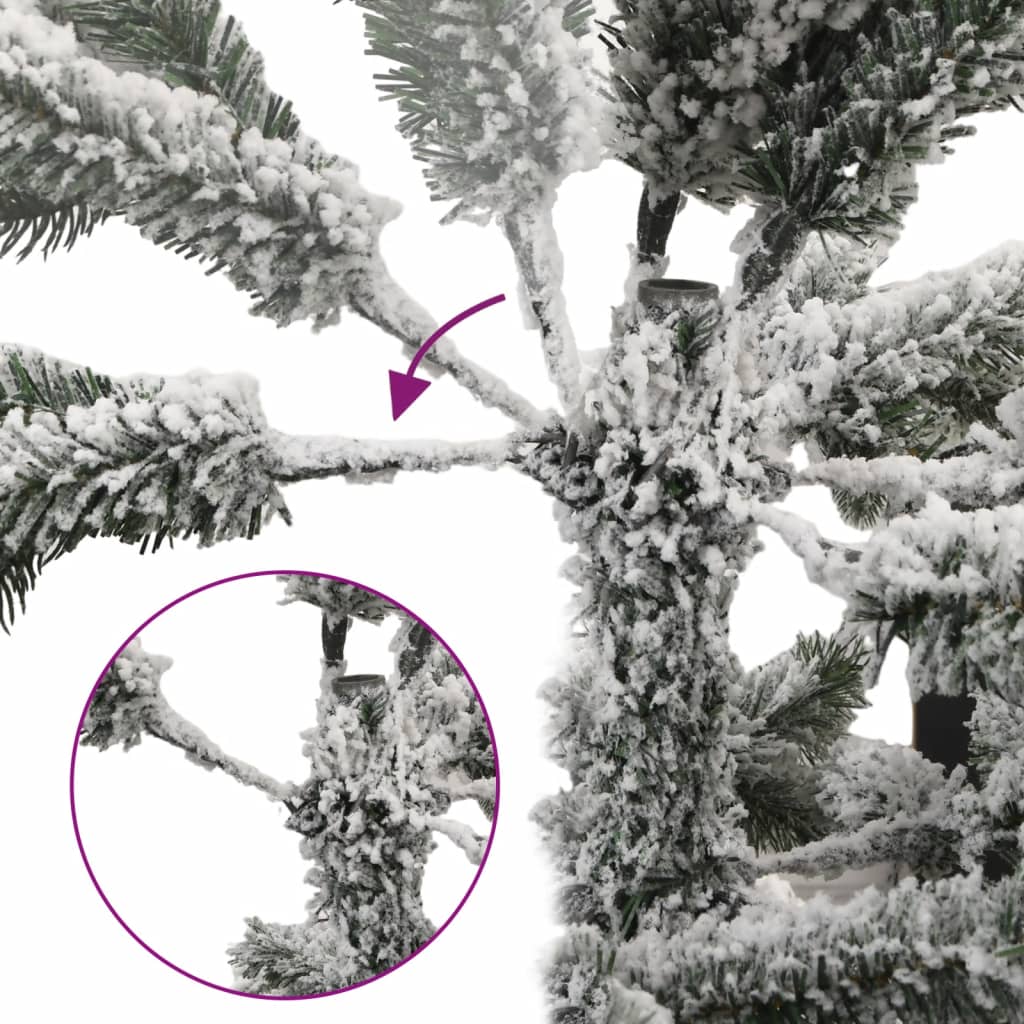 Künstlicher Weihnachtsbaum Beschneit 210 cm