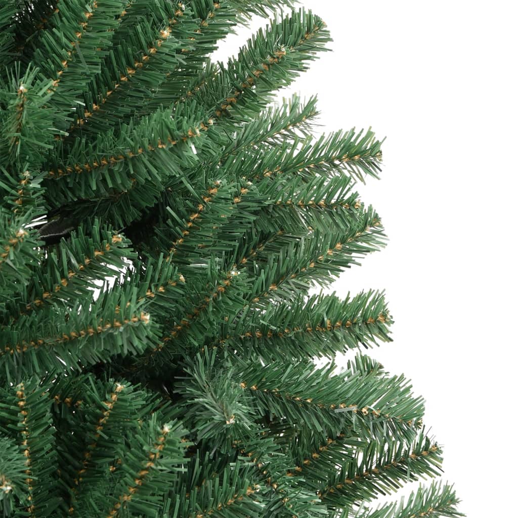 Künstlicher Weihnachtsbaum Klappbar mit Ständer Grün 240 cm
